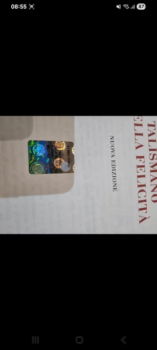 Libro cucina ada boni, leggermente sbeccato