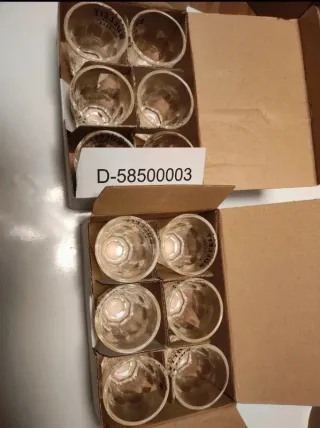 12 Vasos de Whisky Bulleit Nuevos