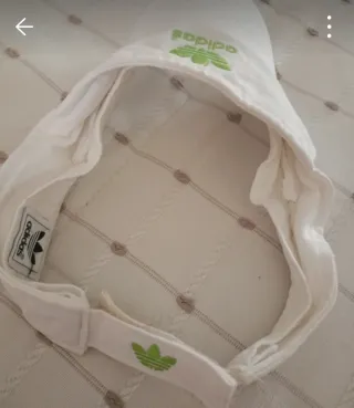Gorra Visera Adidas Blanca
