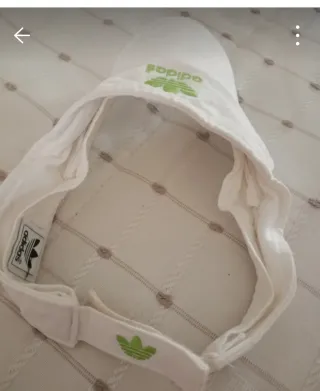 Gorra Visera Adidas Blanca