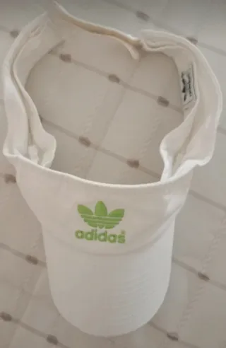 Gorra Visera Adidas Blanca