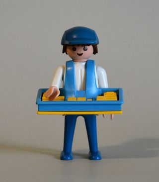 Playmobil Figura Clásica Vendedor