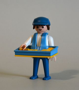 Playmobil Figura Clásica Vendedor