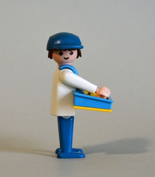 Playmobil Figura Clásica Vendedor