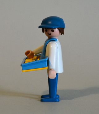 Playmobil Figura Clásica Vendedor