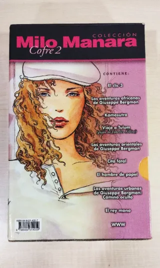 COMIC COFRE 2. Milo Manara. Números 18 al 34.