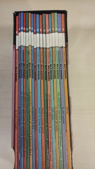 COMIC COFRE 2. Milo Manara. Números 18 al 34.