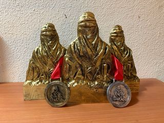 Copa y medallas Rally Dakar 3D