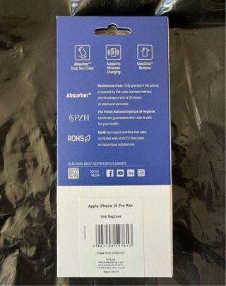 Funda iPhone 15 Pro Max 3MK Absorber