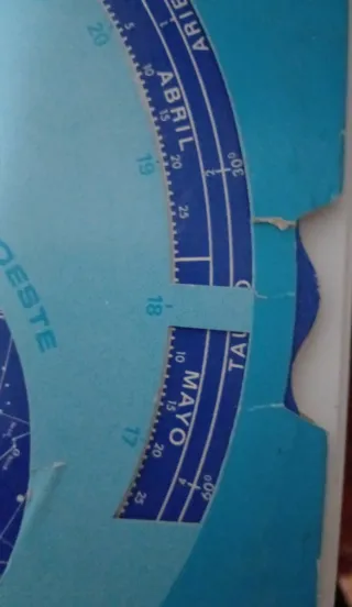 PLANISFERIO CELESTE ENOSA.