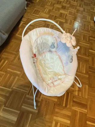 Hamaca bebé Fisher Price rosa
