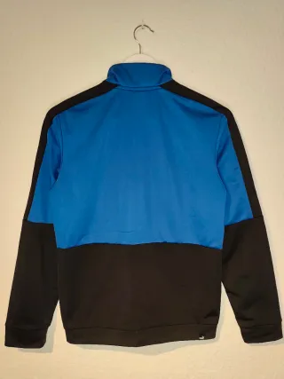 Chaqueta Puma Cremallera Logo Azul Negro
