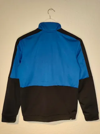 Chaqueta Puma Cremallera Logo Azul Negro