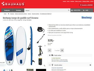 TABLA PADDLE SURF OCEANA BESTWAY