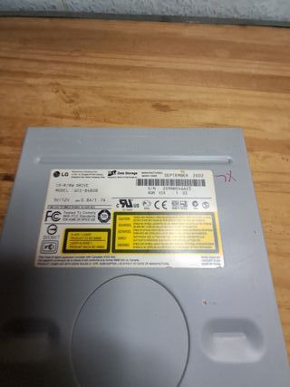 Lector regrabador DVD