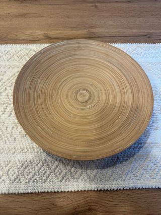 Piatto Svuota Tasca in Bambù IKEA