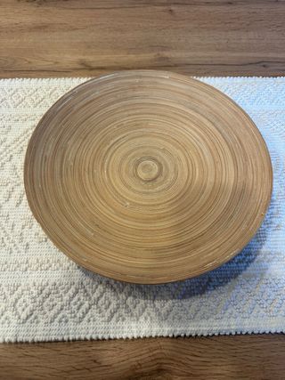 Piatto Svuota Tasca in Bambù IKEA