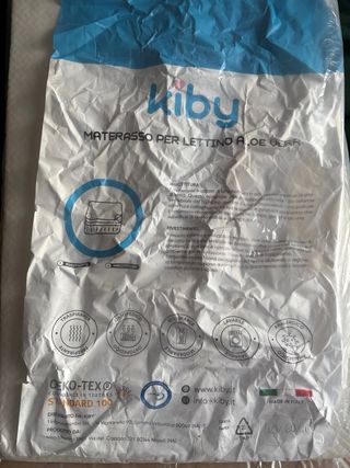 Lettino da campeggio Moby-System con materasso