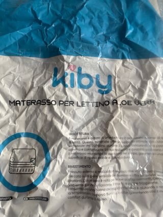 Lettino da campeggio Moby-System con materasso