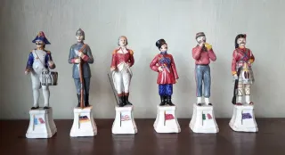 Soldatini porcellana Bassano vintage