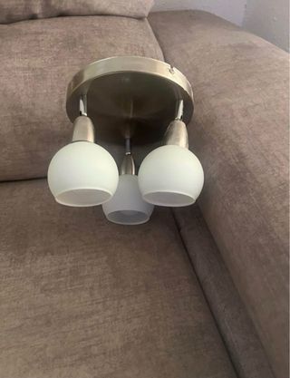 Lámpara de techo 3 focos
