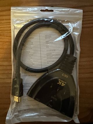 Adaptador HDMI 3 en 1 4K