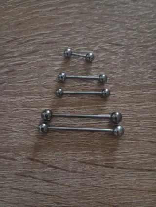 Set piercing acciaio