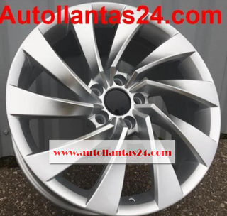 755 Juego 4 llantas volkswagen varios tama