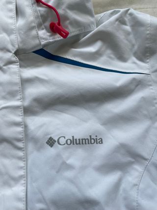 Traje de esquí mujer Columbia blanco