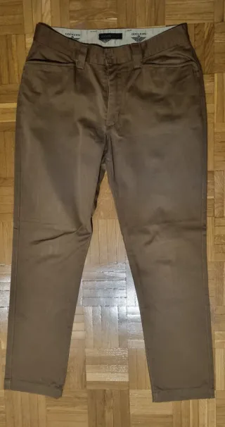Pantalones Chinos Dockers Marrones Talla M,