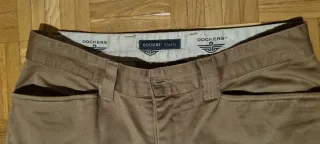 Pantalones Chinos Dockers Marrones Talla M,