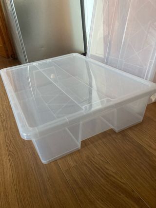 Cajas de almacenaje SAMLA con tapa