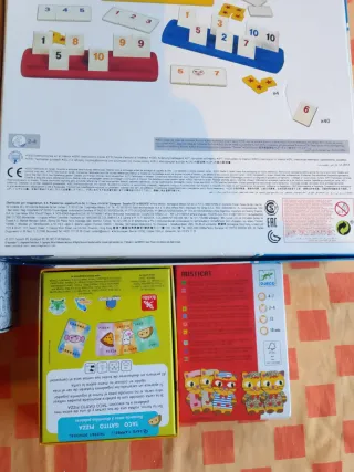 Lote Juegos de Mesa: Rummikub, Pictureka, etc.