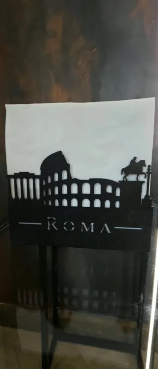 Portatovaglioli Skyline Roma