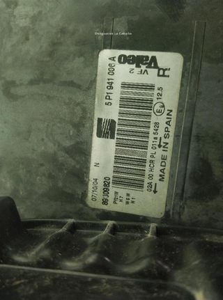 23275133 faro der 5p1941006a seat toledo iii (5p2)