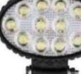 FOCO LED OVALADO 36W 12 LED TRACTORES,.