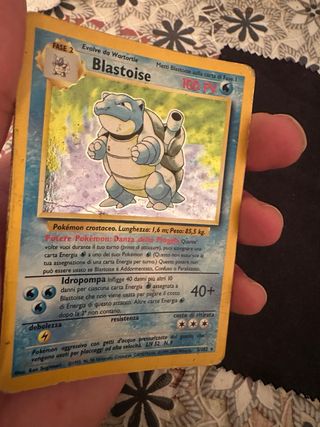 Carte Pokémon Blastoise e Venusaur Holo.