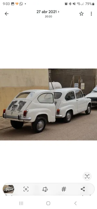 Carrillo para Seat 600