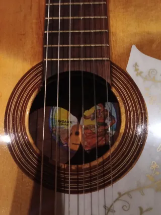 GUITARRA ESPAÑOLA VINTAGE AMPLIFICADA