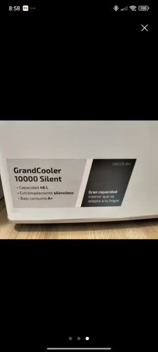 Mini frigorifero Cecotec GrandCooler 10000 Silent