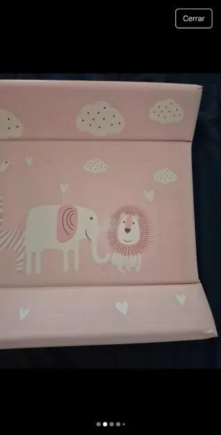 Cambiador acolchado infantil animales