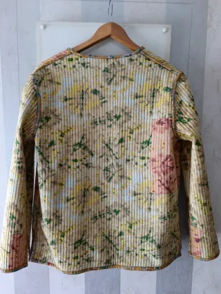 Chaqueta Zara floral multicolor talla única