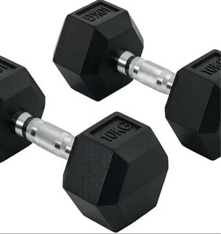 Mancuernas Hexagonales 10 kg (Par)
