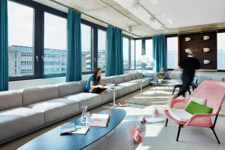 Butaca Vitra Slow Chair Rosa