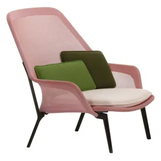 Butaca Vitra Slow Chair Rosa
