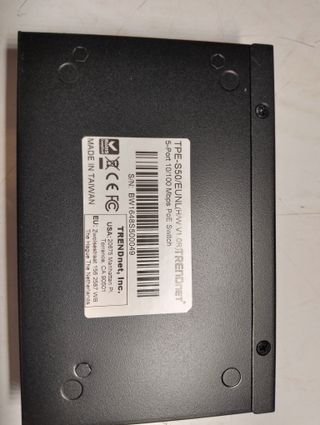 TRENDnet TPE-S50 Switch PoE+ 6 Puertos Fast Ethernet