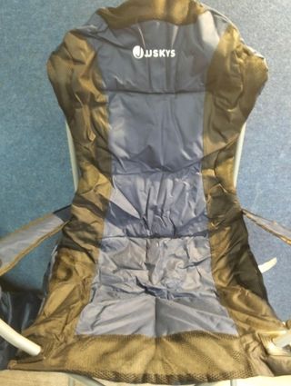 Silla Camping Juskys Lido Azul Oscuro