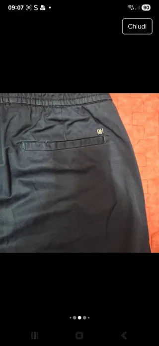 Pantaloni uomo Res Homine tg 51 blu