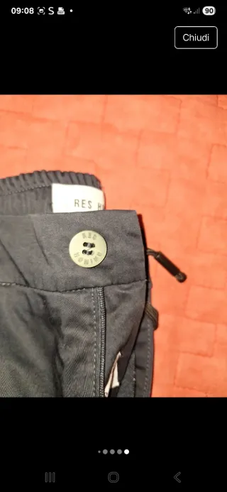 Pantaloni uomo Res Homine tg 51 blu