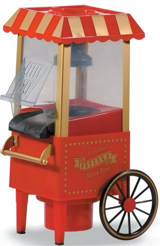 Máquina Palomitas Retro Roja